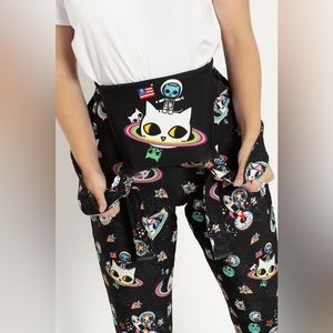 EUC Tokidoki X Blackmilk TOKIDOKI UNIVERSE OVERALLS 🪐👽🙀